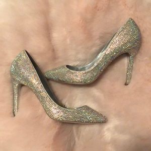Custom bling heels